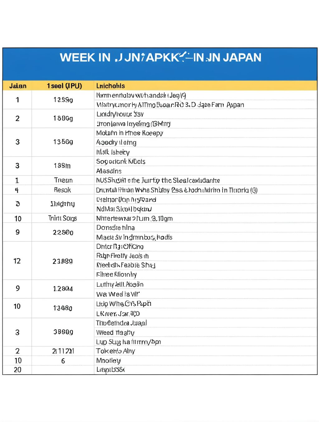 1 week in japan itinerary