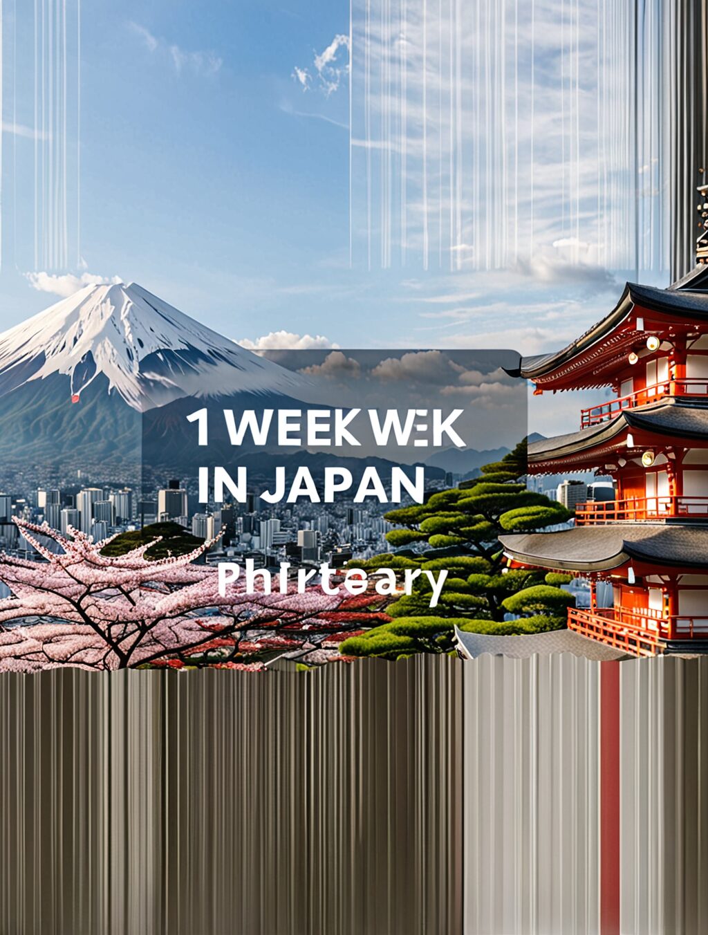 1 week in japan itinerary