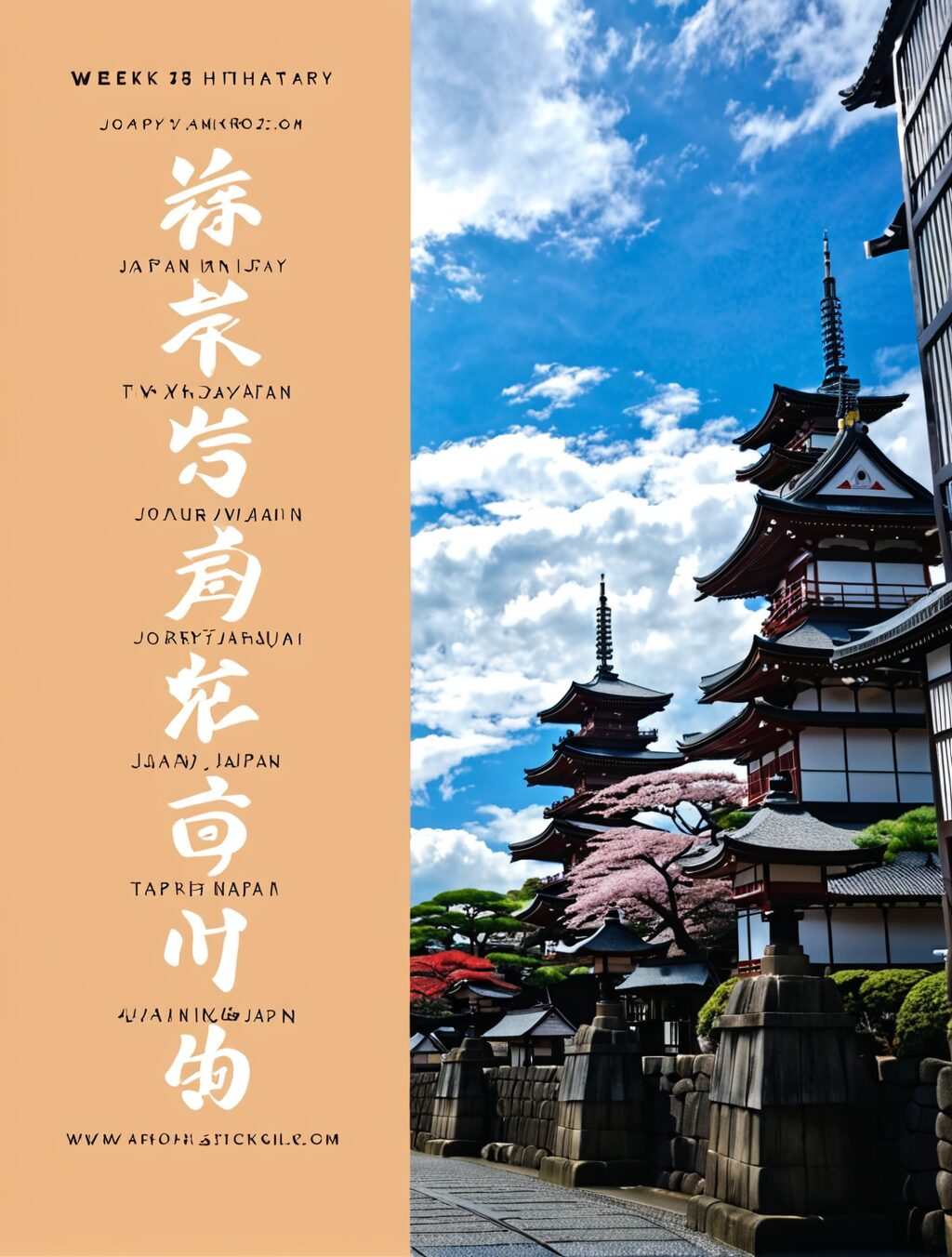 1 week japan itinerary tour