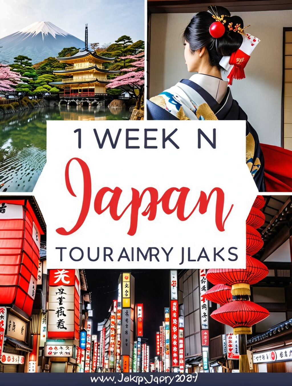 1 week japan itinerary tour