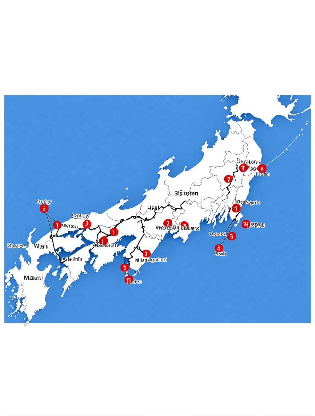 1 week japan itinerary winter