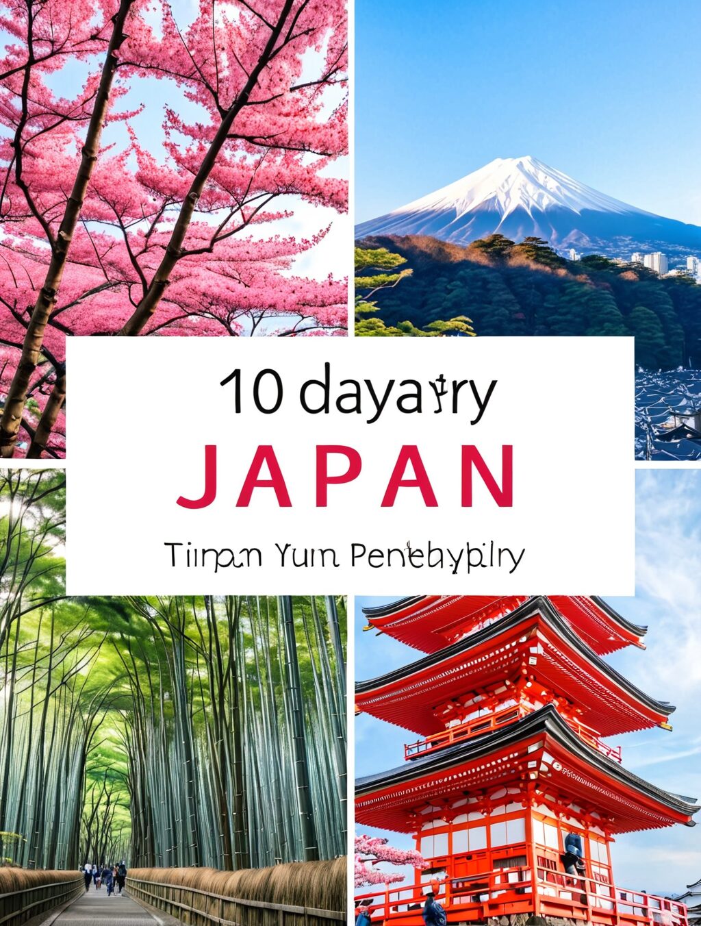 10 day itinerary japan family