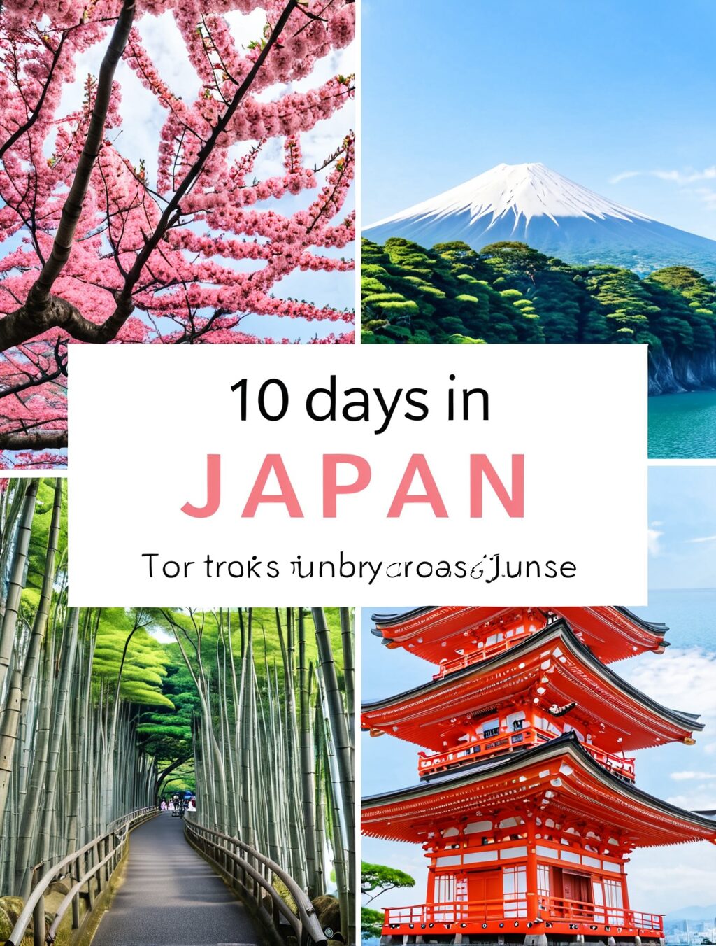 10 day japan itinerary june