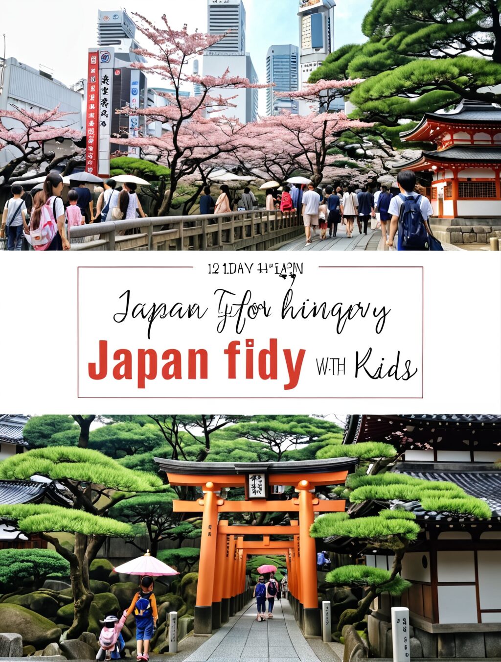 12 day japan itinerary with kids