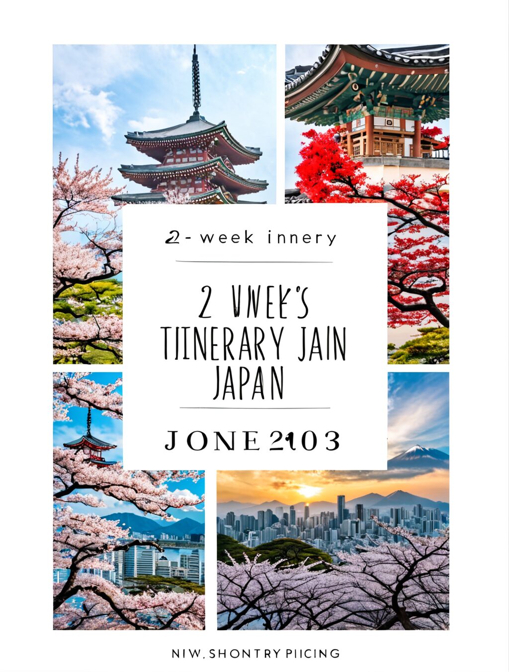 2 week itinerary korea and japan