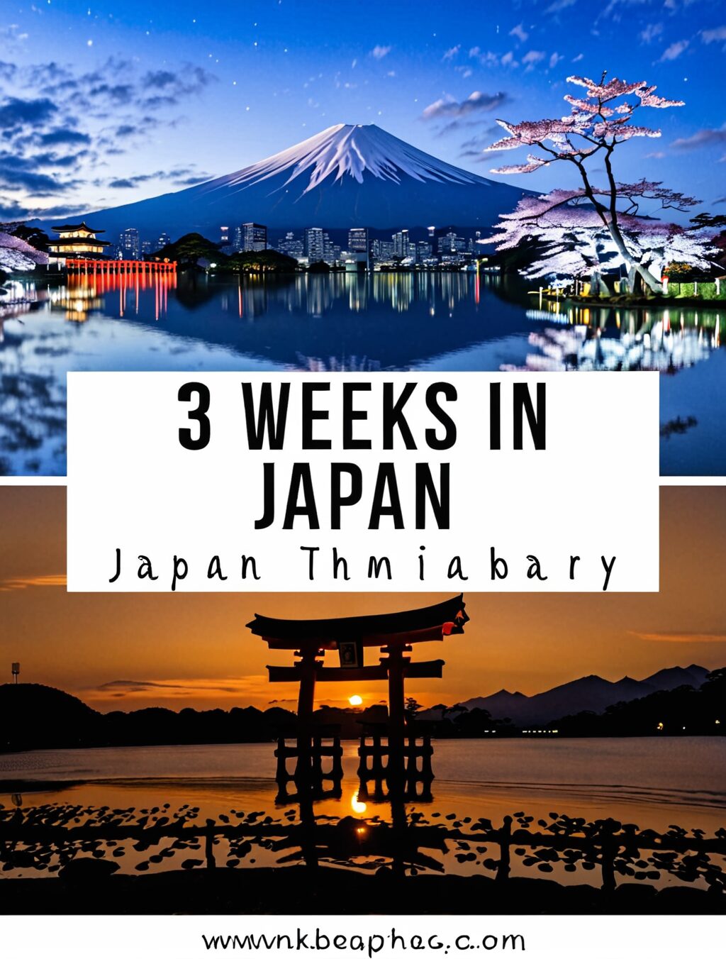 3 week japan itinerary december