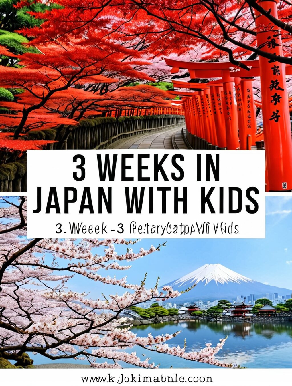 3 week japan itinerary with kids