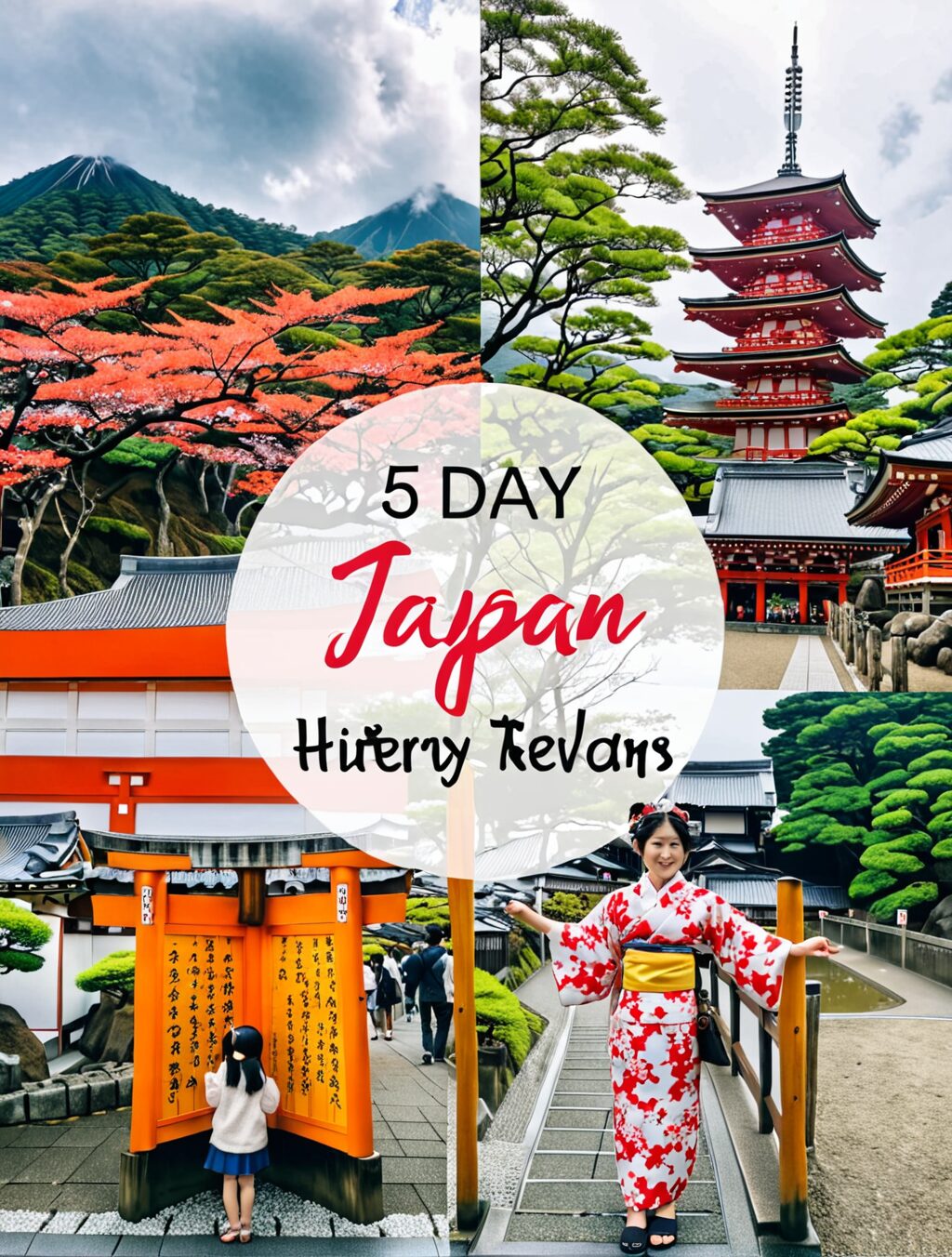 5 day japan itinerary reddit