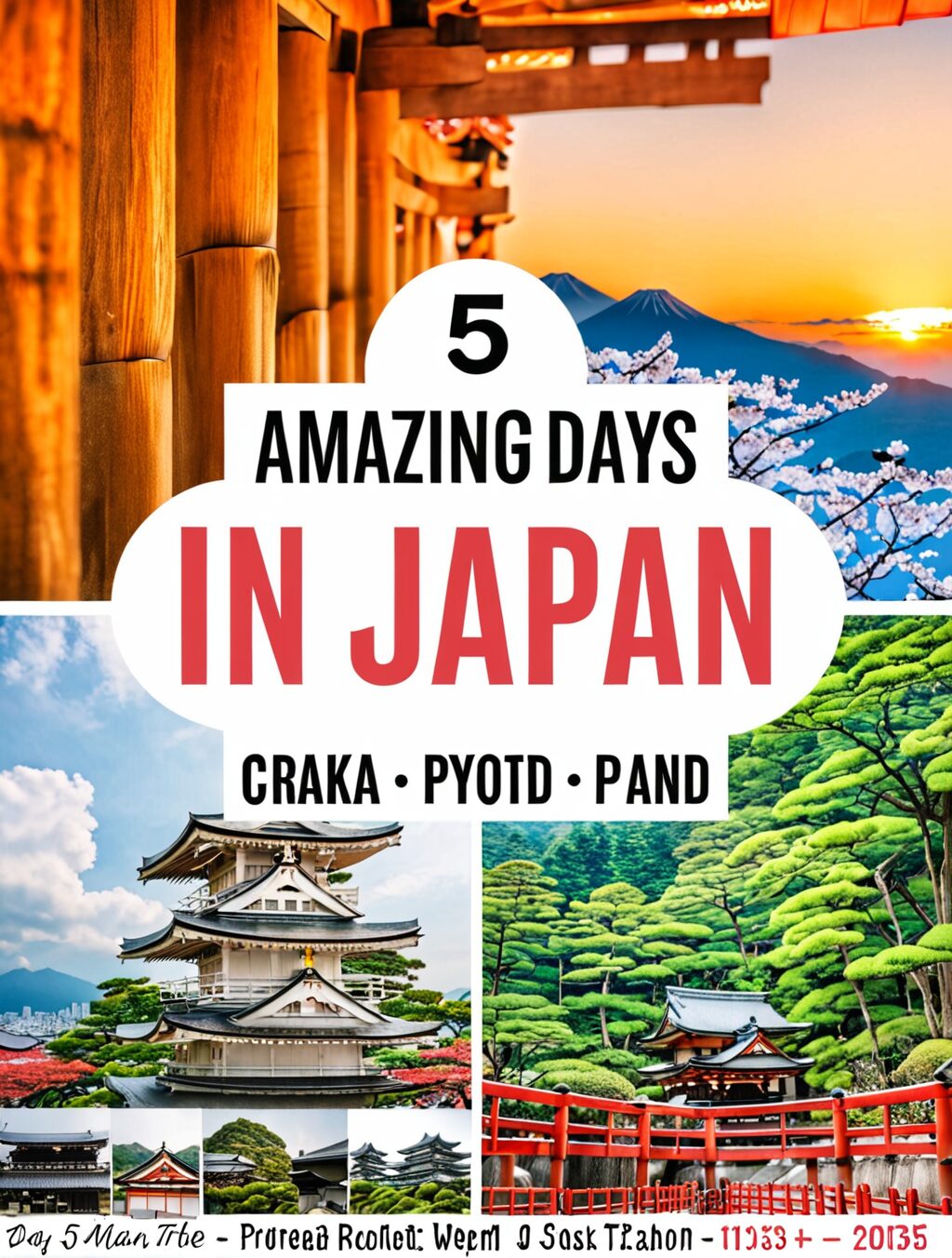 5 day japan itinerary reddit