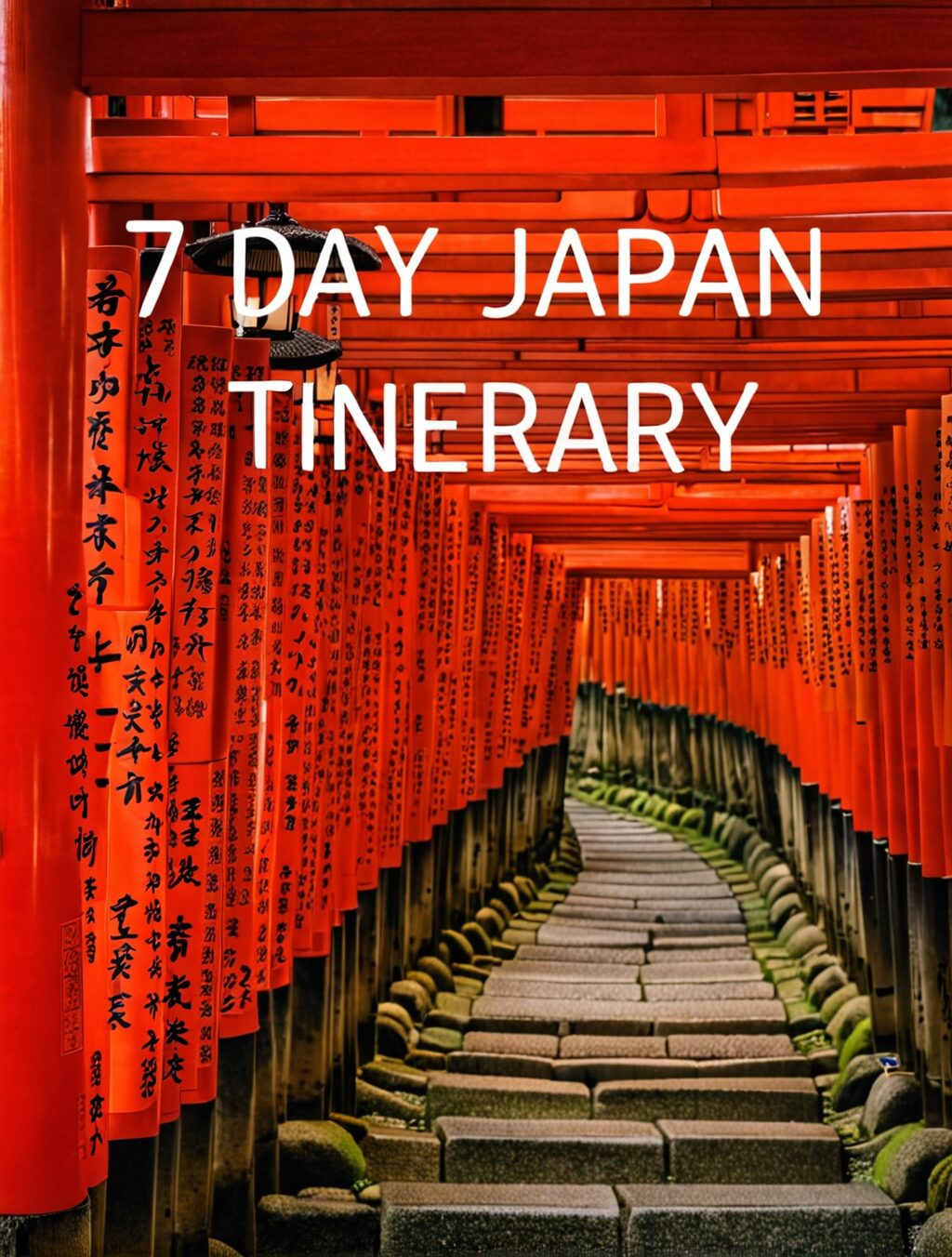 7 day itinerary japan