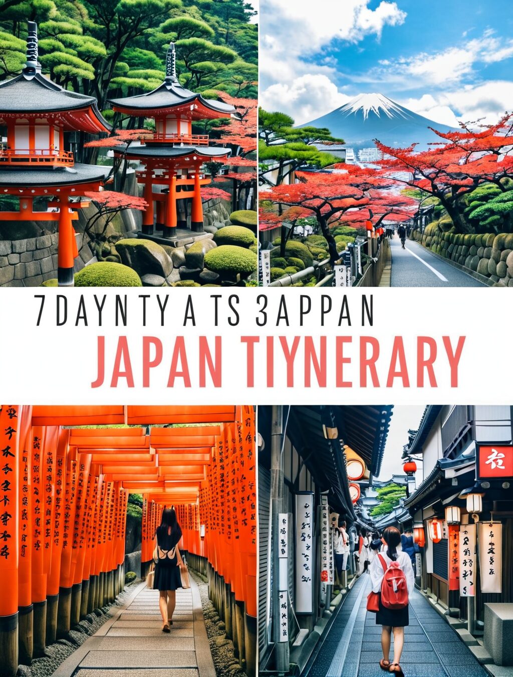 7 day itinerary japan