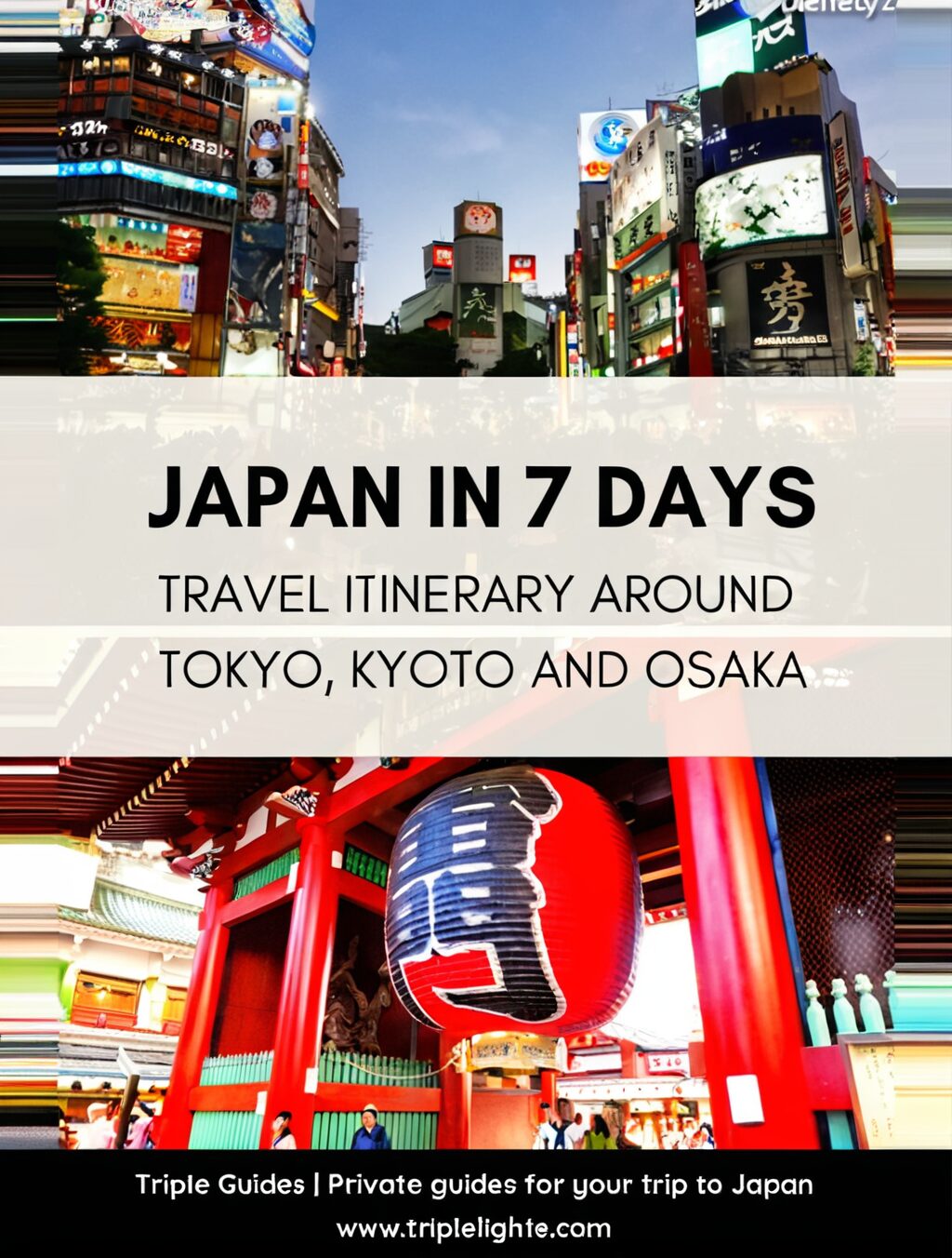 7 day japan itinerary osaka kyoto tokyo