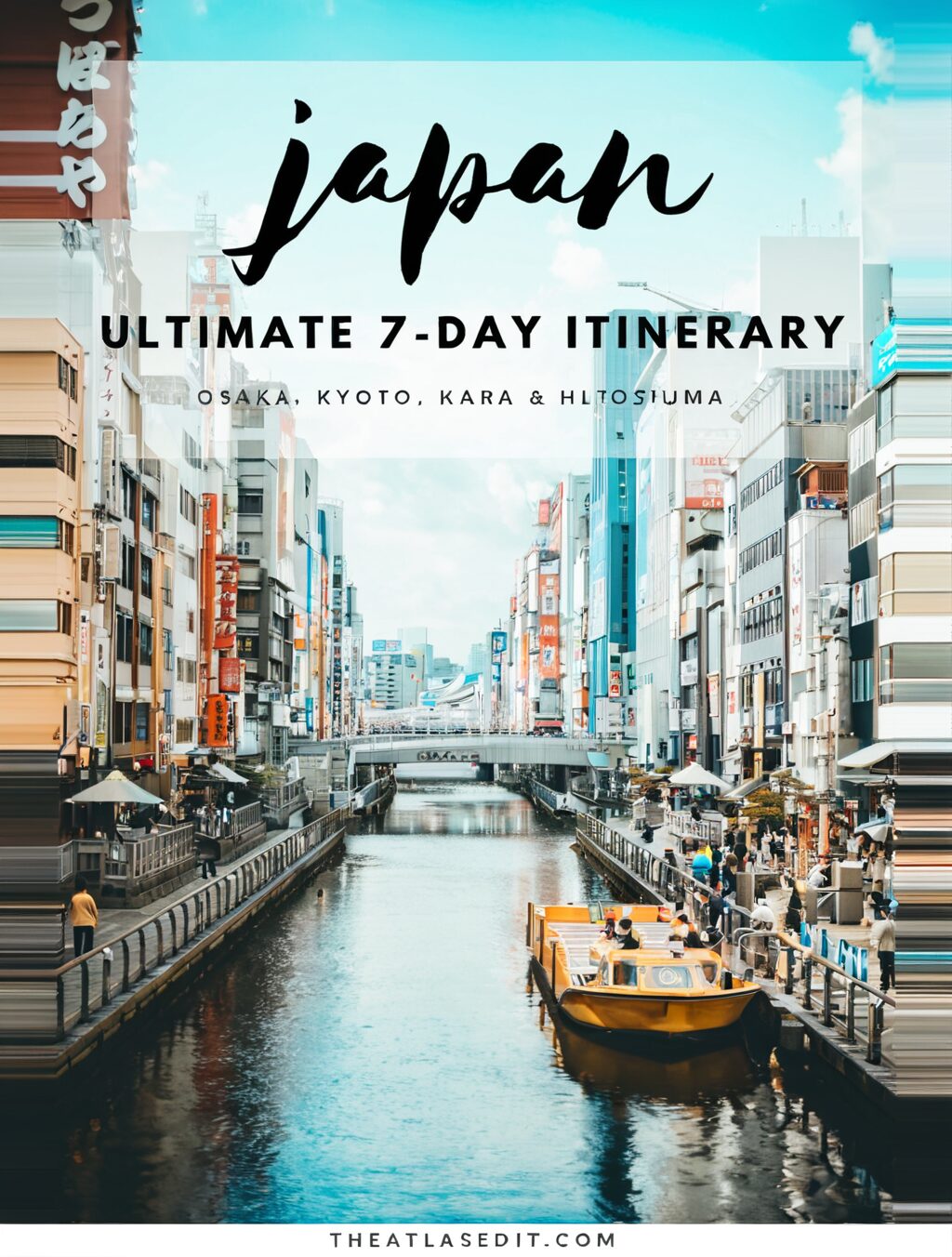 7 day japan itinerary osaka kyoto tokyo