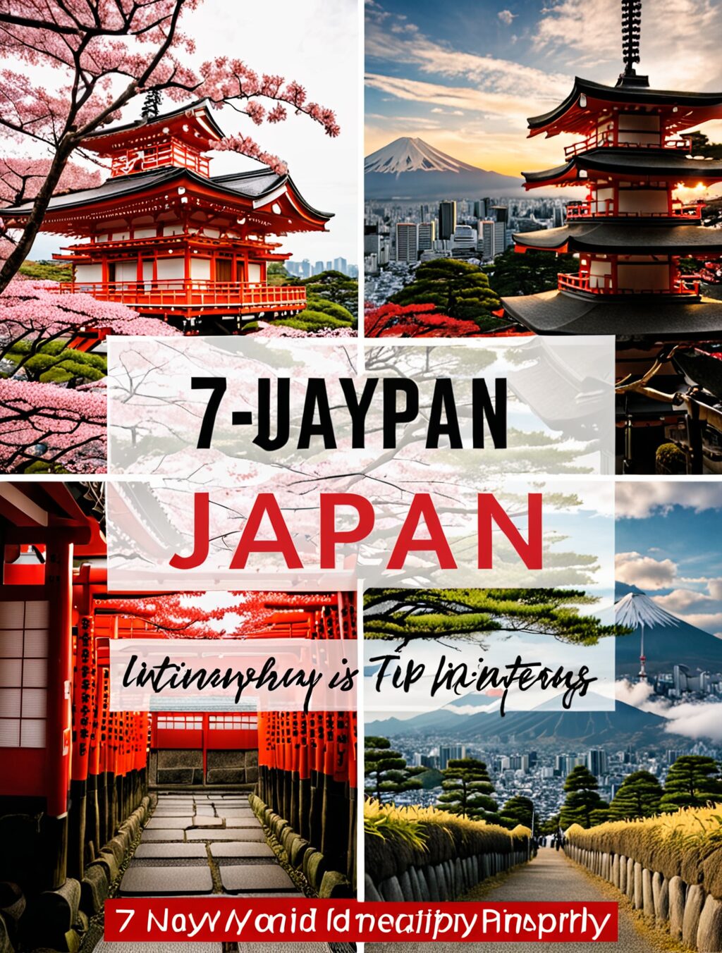 7 day japan trip itinerary