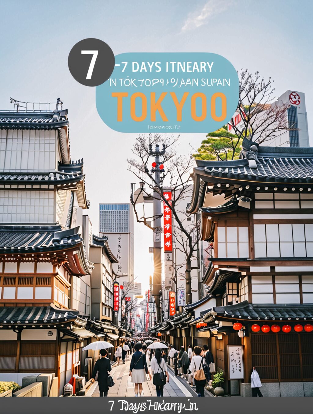 7 days itinerary in tokyo japan