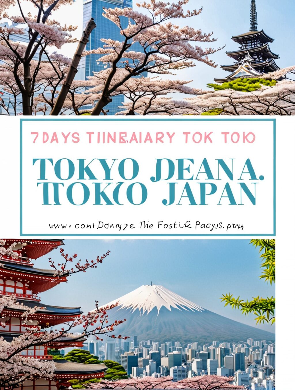 7 days itinerary in tokyo japan