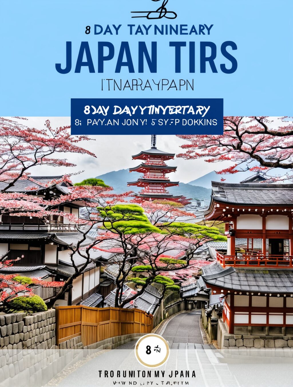 8 day itinerary japan