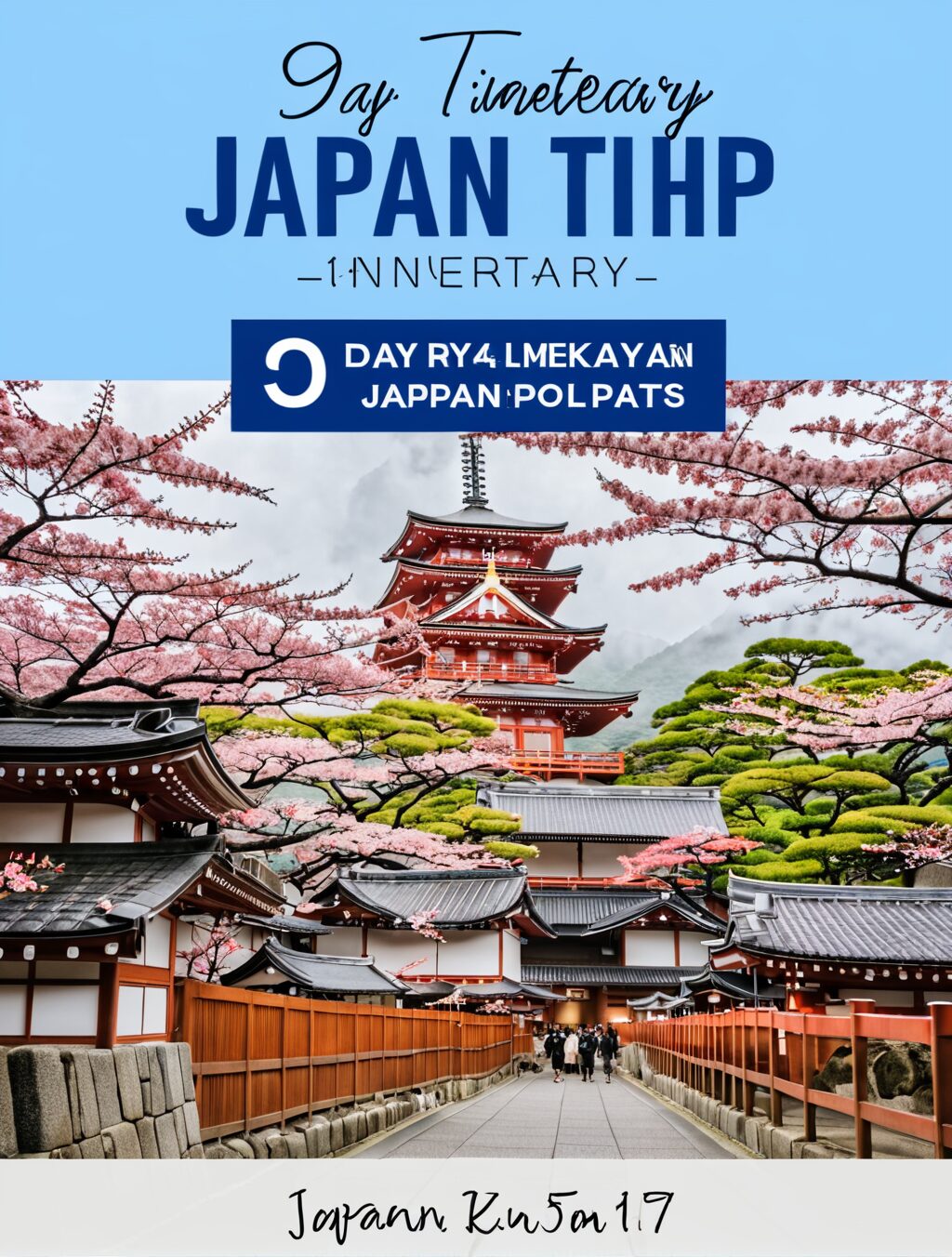 9 day itinerary japan