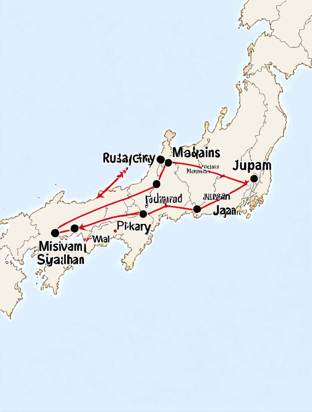 9 day itinerary japan