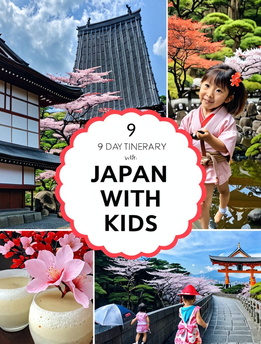 9 day itinerary japan with kids