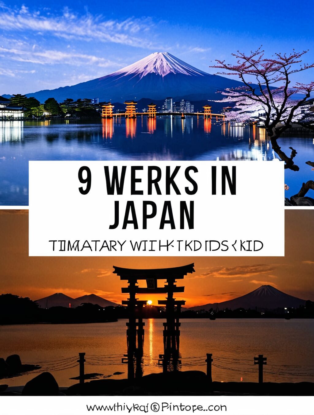 9 day itinerary japan with kids