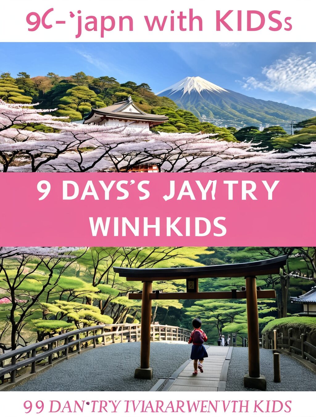 9 day itinerary japan with kids