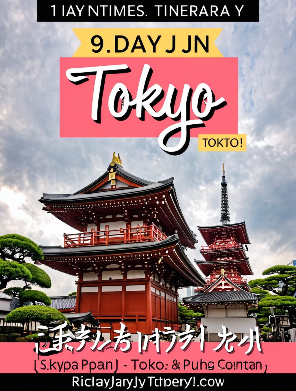 9 day itinerary tokyo japan