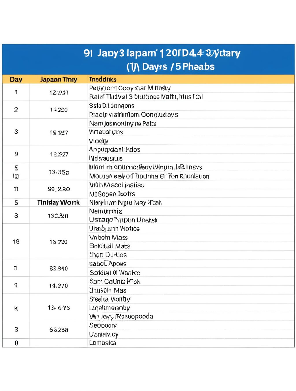 9 day japan itinerary reddit