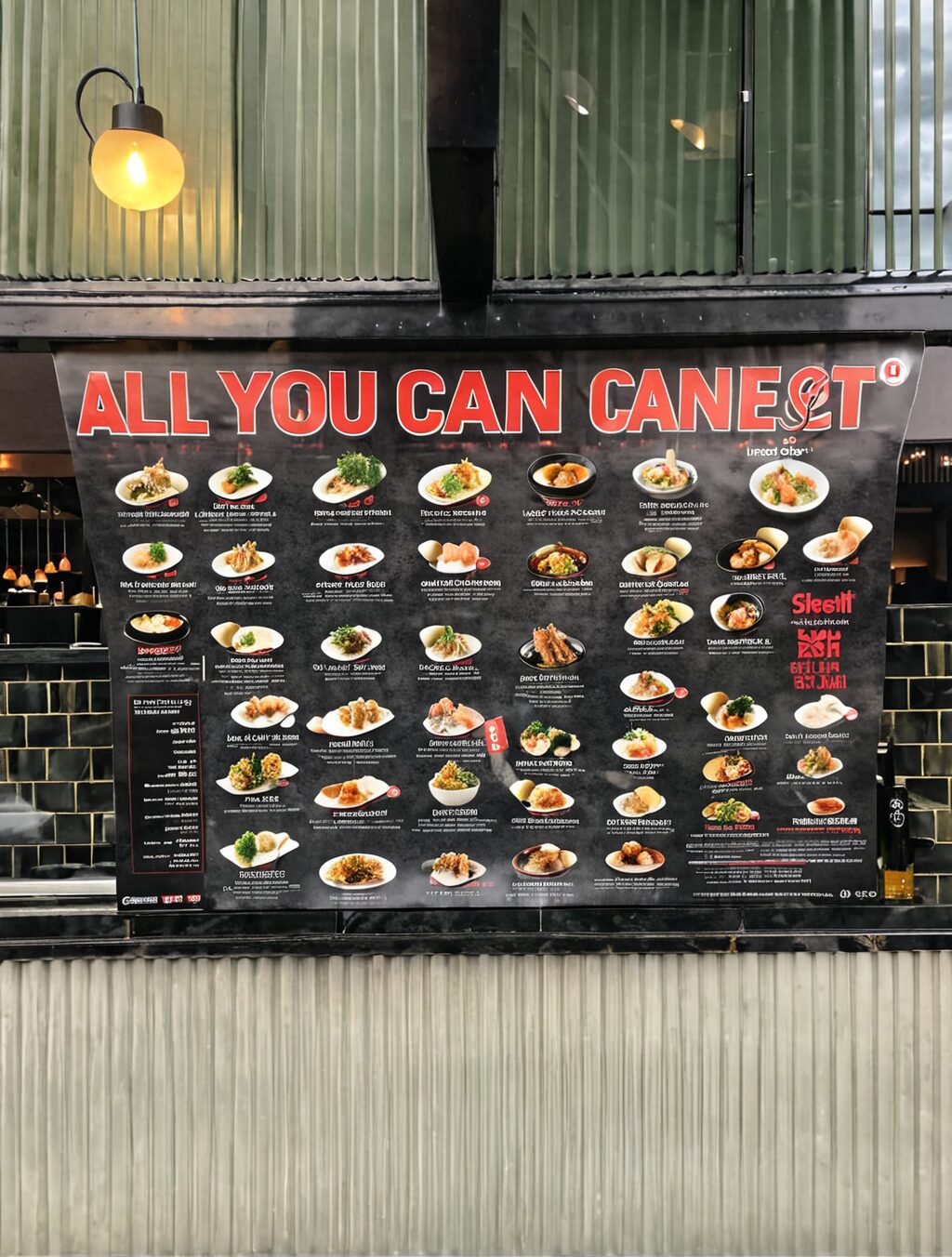 all you can eat japanese sheffield