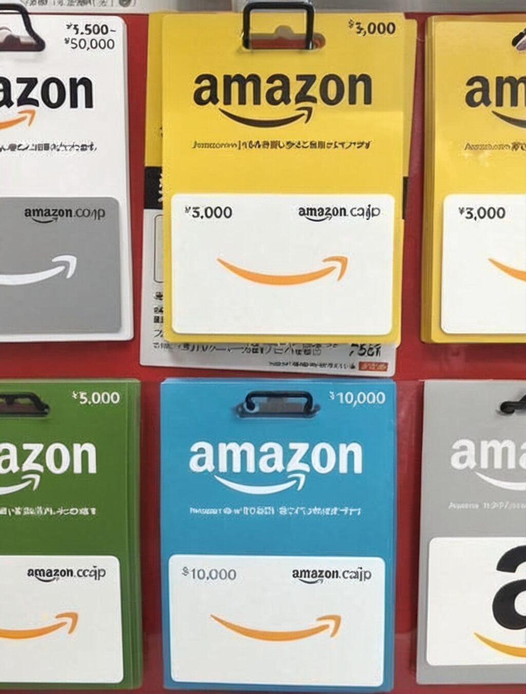 amazon japan accept gift cards