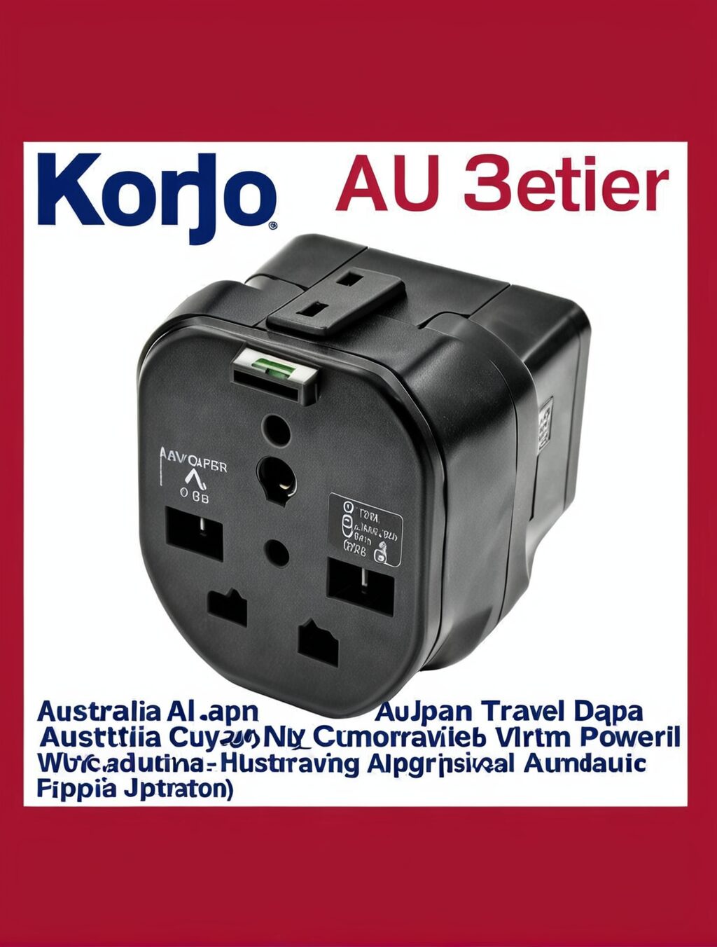 australia to japan travel power adapter