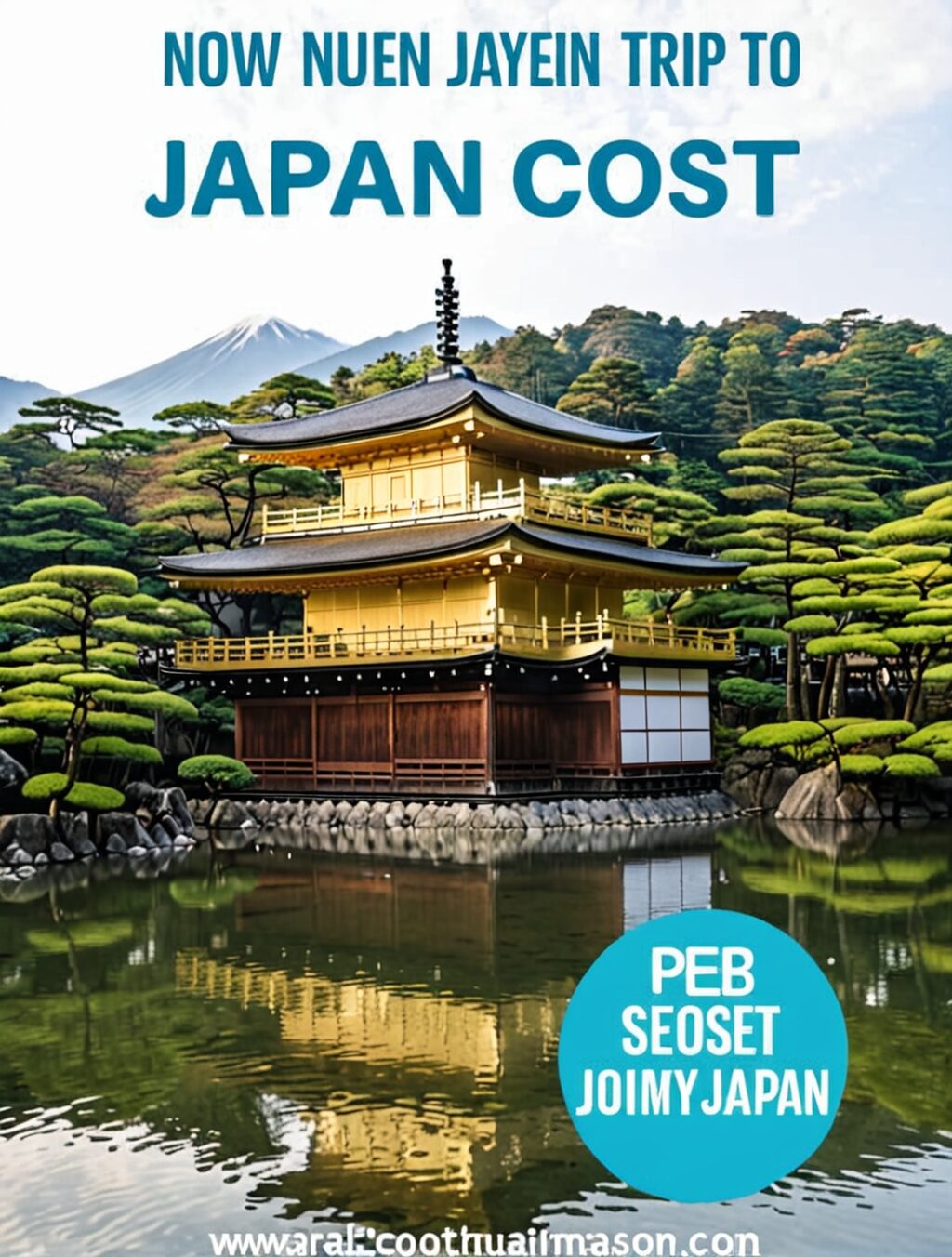 average cost of 7 day trip to japan