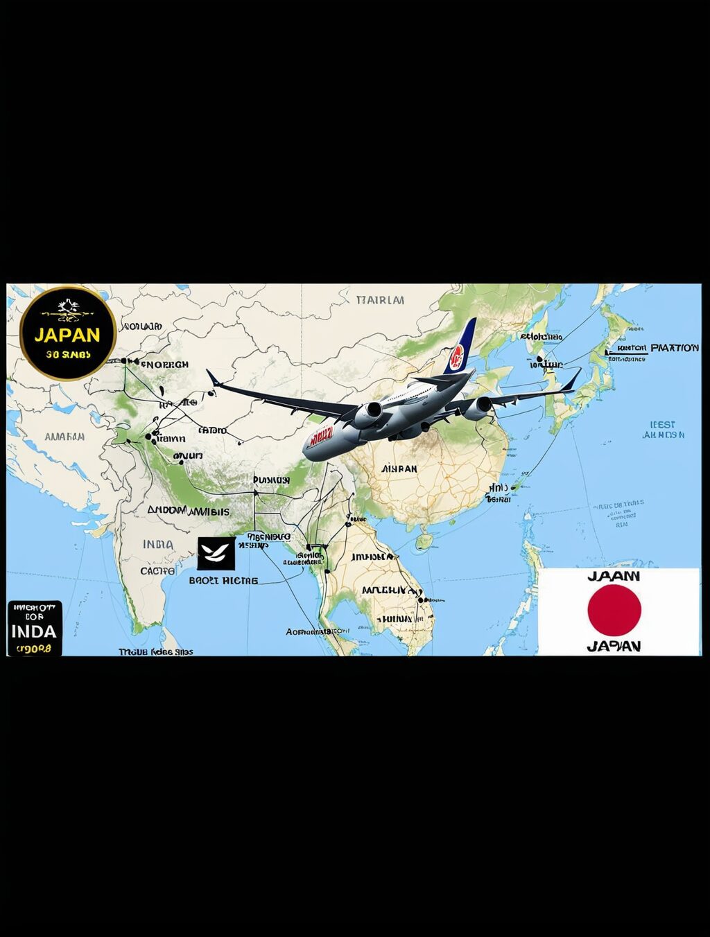 best airline to travel to japan from india