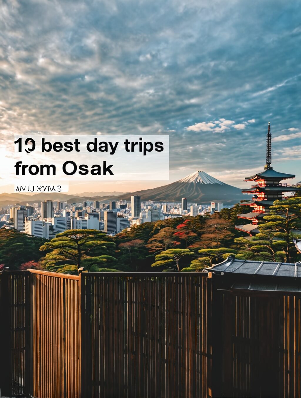 best day trips from osaka japan