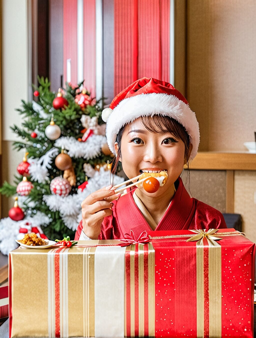 christmas day food in japan