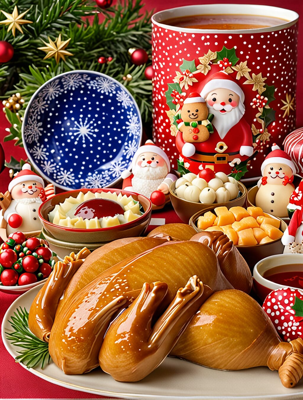 christmas holiday foods in japan