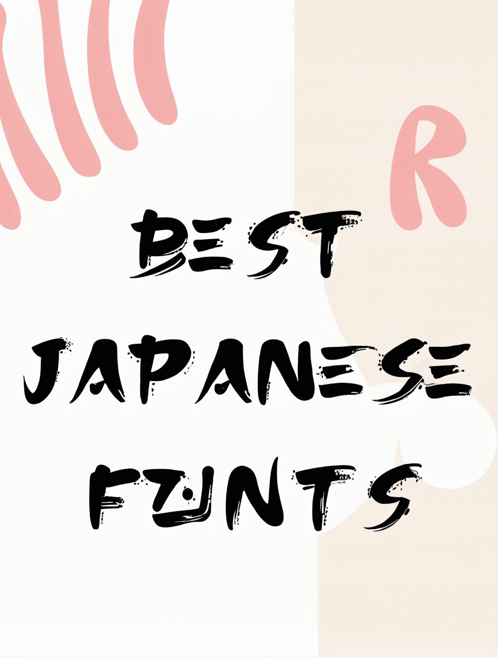 cute japan font