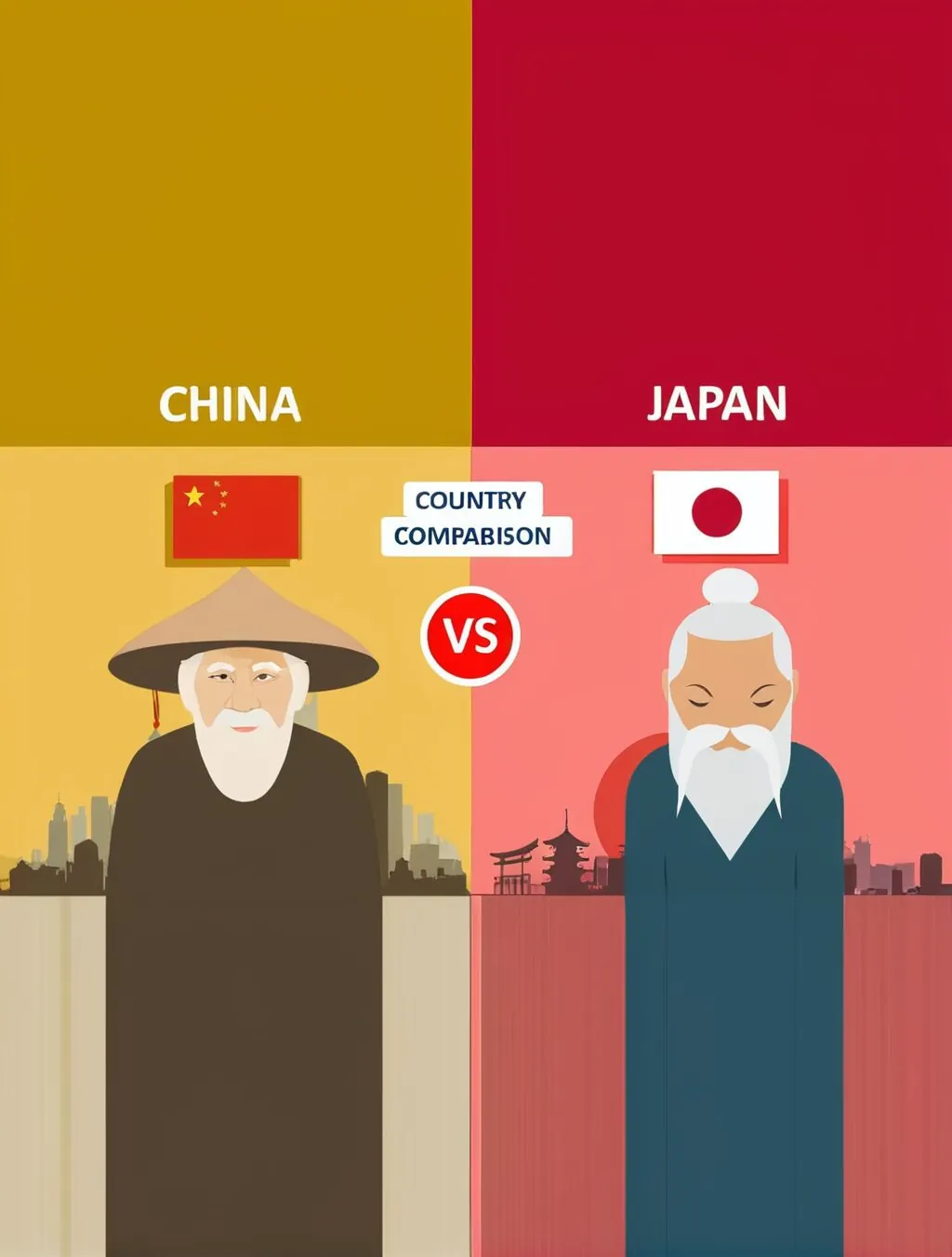 differences between china and japan culture