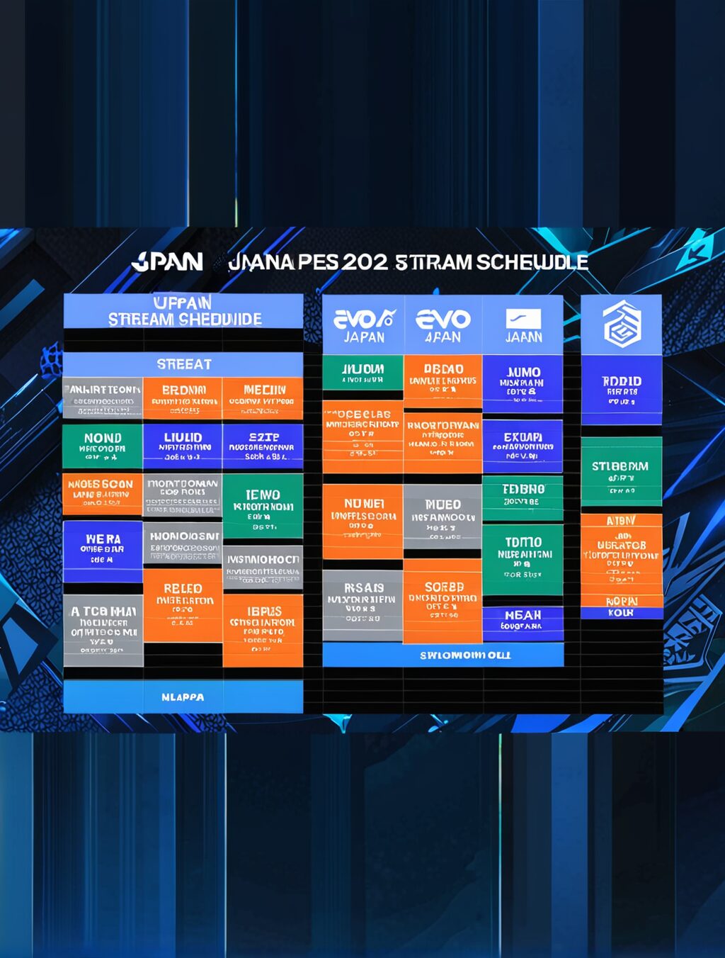 evo japan 2023 stream schedule