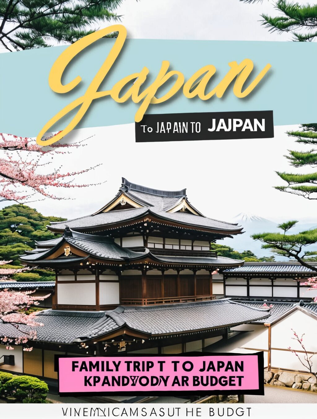 family trip to japan on a budget