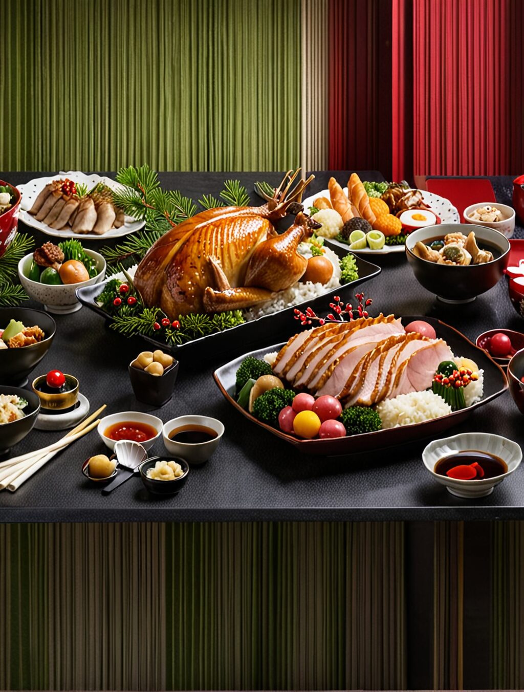christmas meal/food in japan