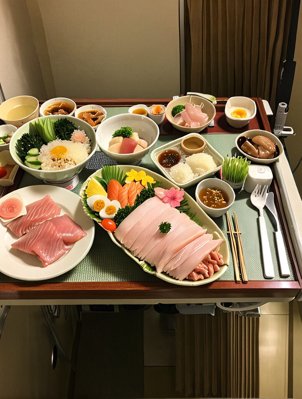 food in japanese hospital