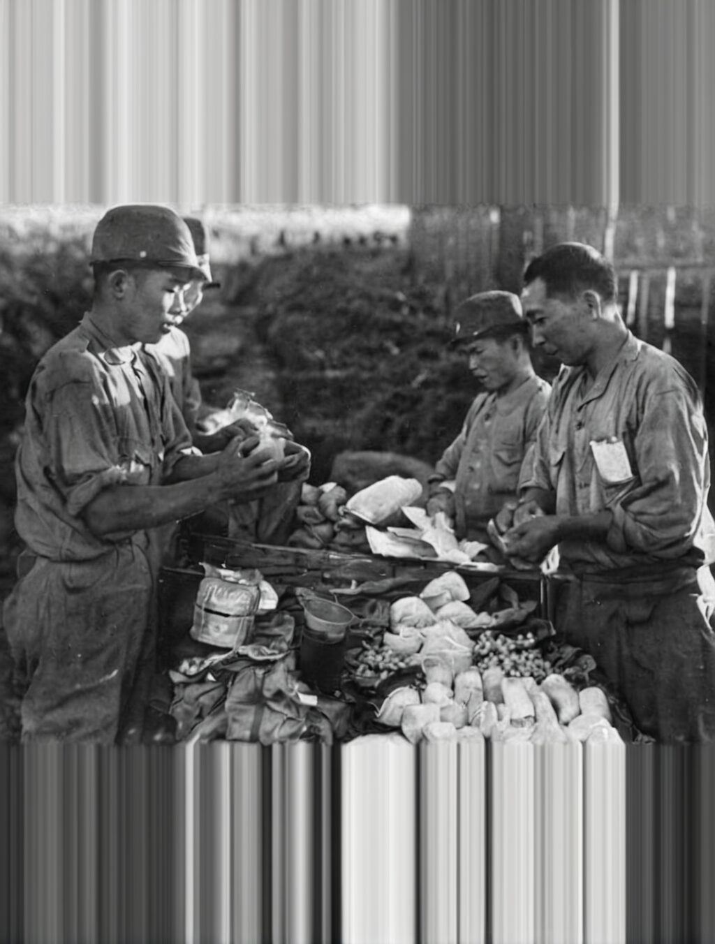food rations ww2 prison camp japan