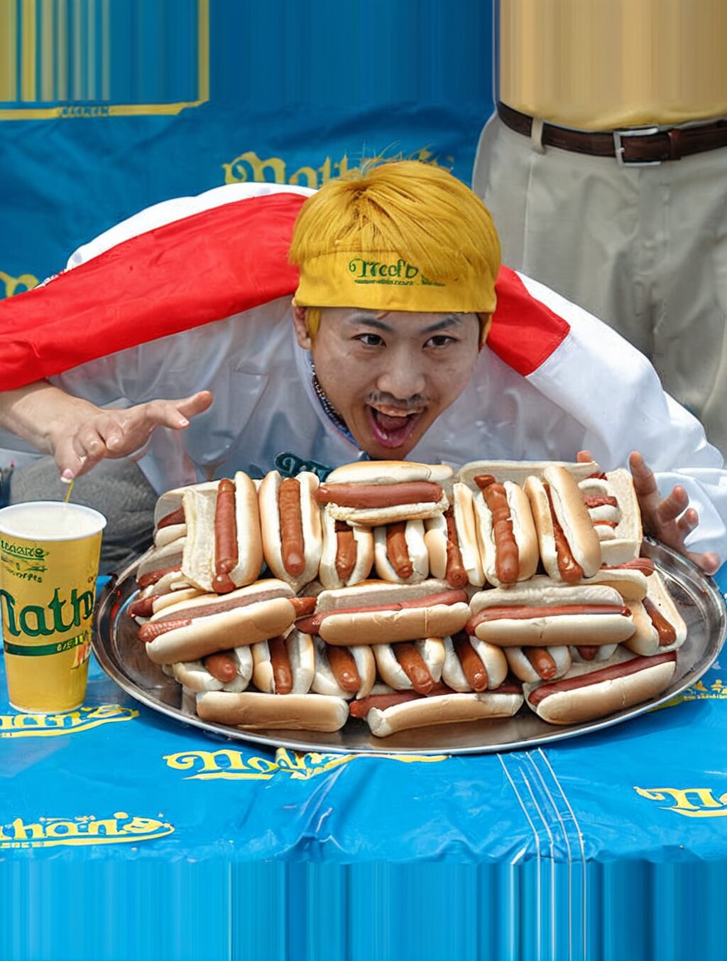 hot dog eating contest japanese