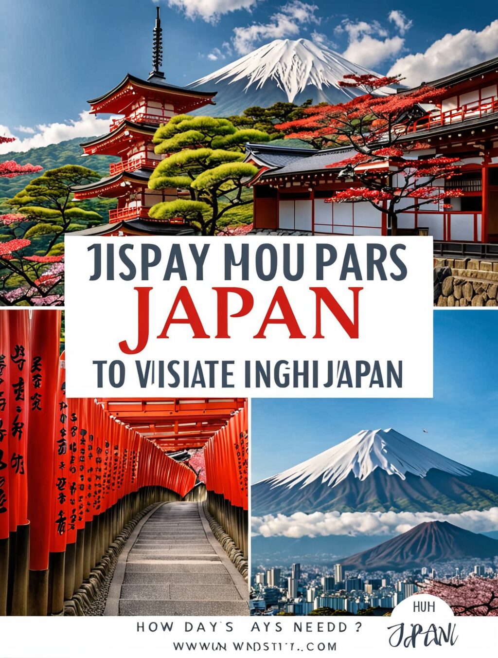 how many days needed to visit japan