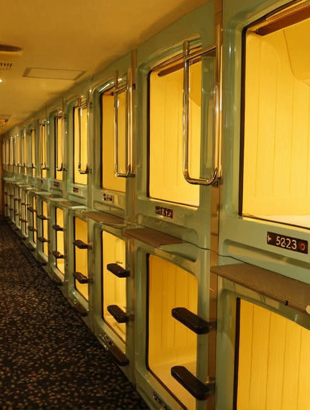 how much does a capsule hotel in japan cost