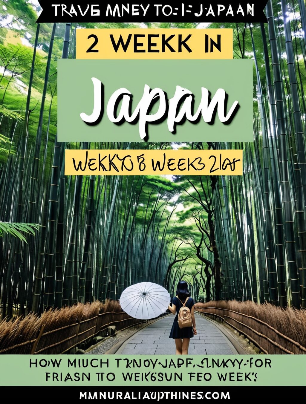 how much money to travel to japan for 2 weeks