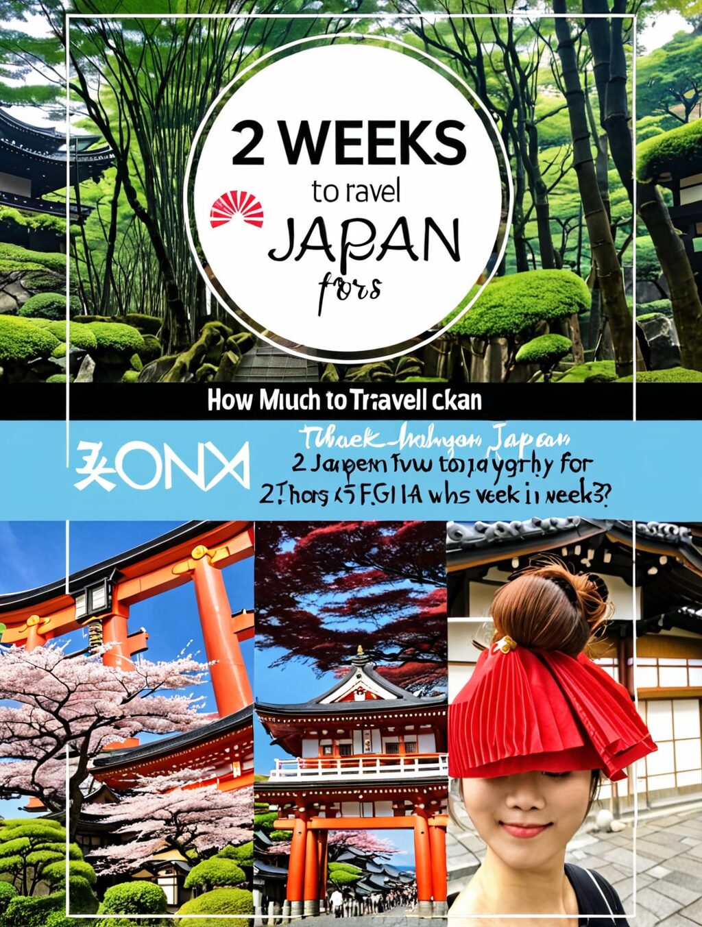 how much to travel to japan for 2 weeks