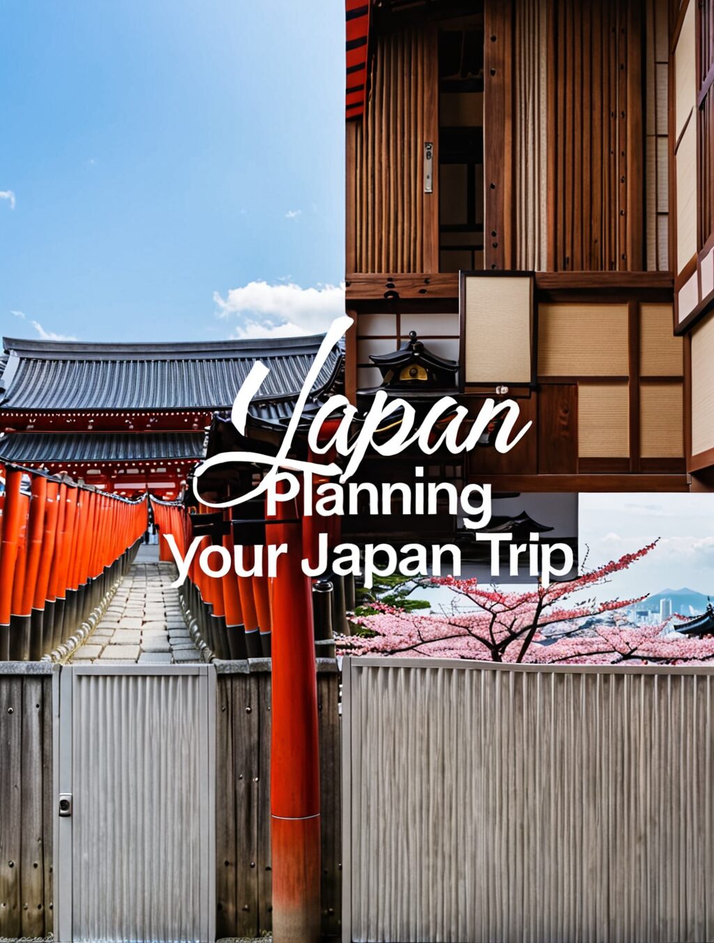 how to plan a trip to japan on your own