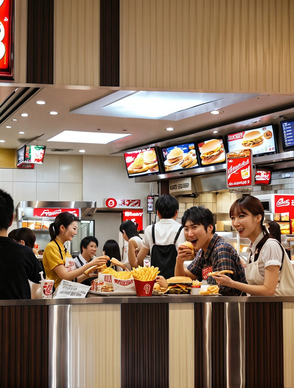is american fast food popular in japan